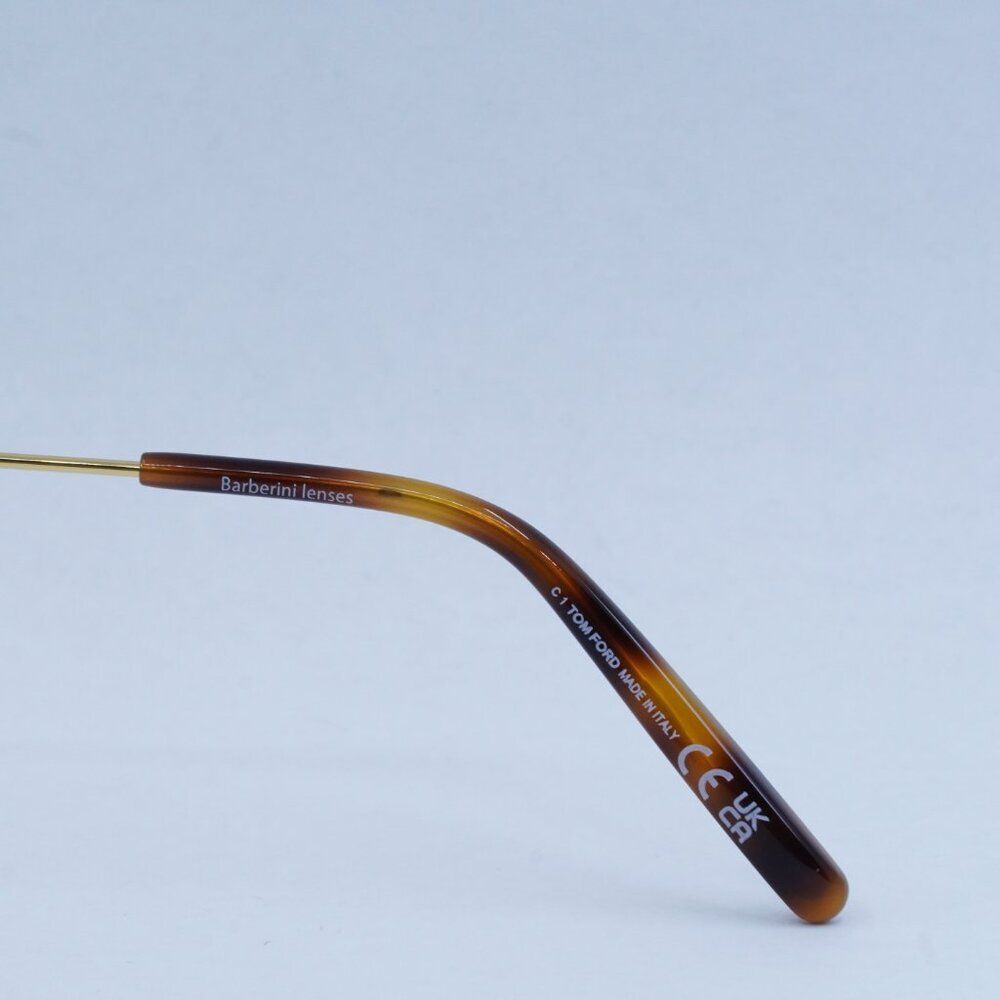🕶️ New Tom Ford Raphael 02 FT0995 30N Sunglasses - Gold Frame, Green Lenses - Picture 7 of 11